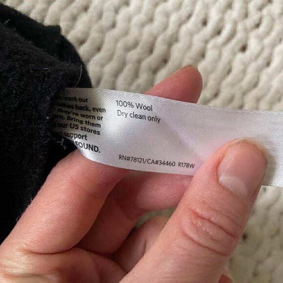 Eileen Fisher Mid Length Wool Jacket - Size Small - Picture 6 of 6